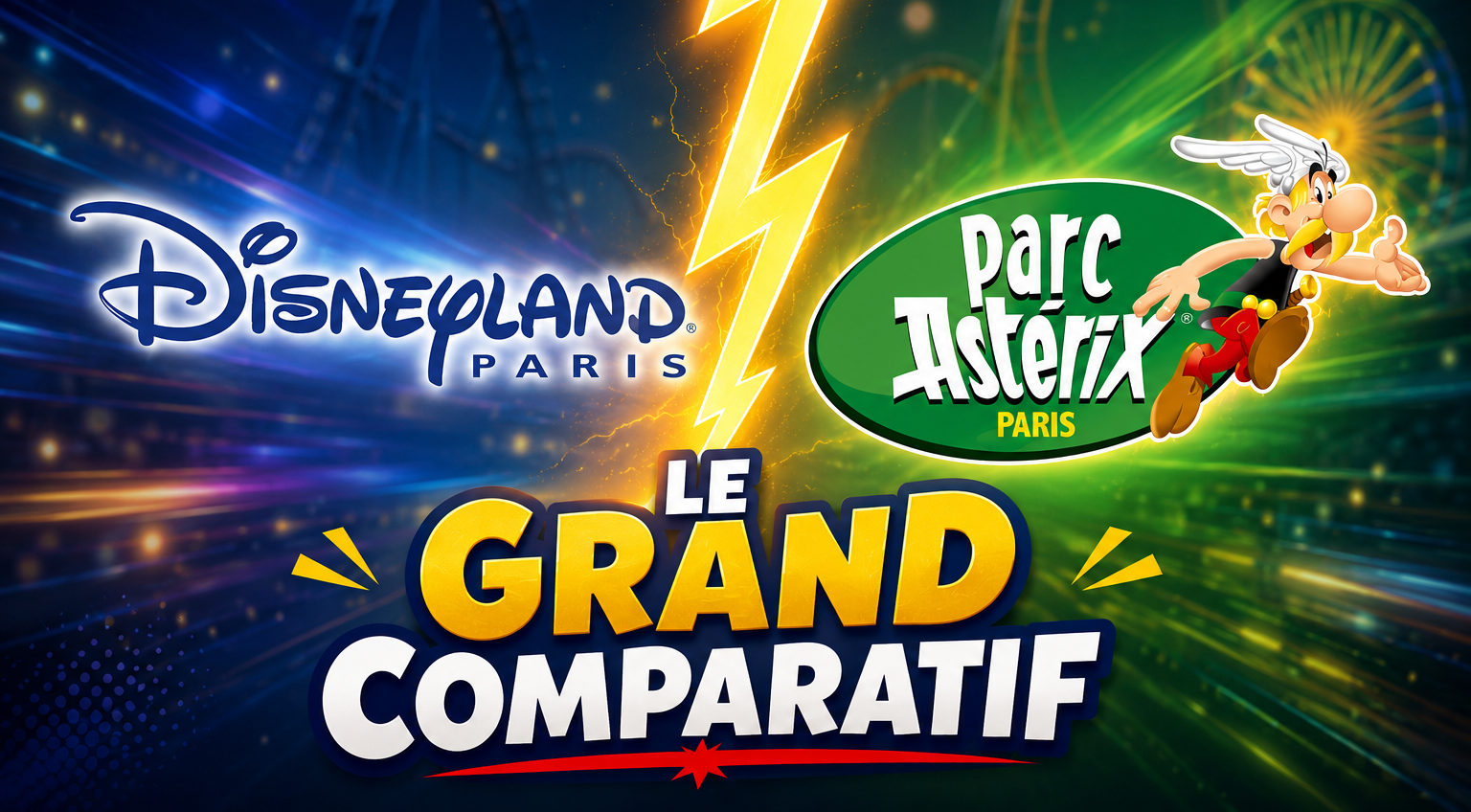 Disneyland Paris ou Parc Astérix : Quel parc choisir pour un séjour à Paris ?
