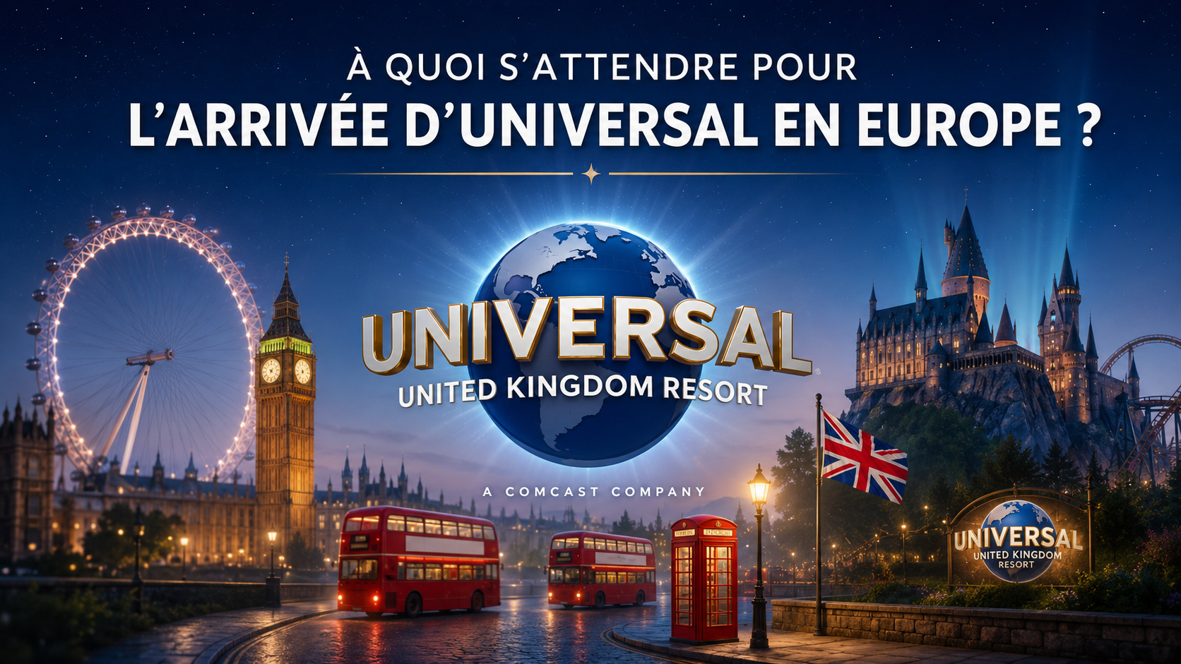 Universal UK Resort : décryptage d'un futur géant européen