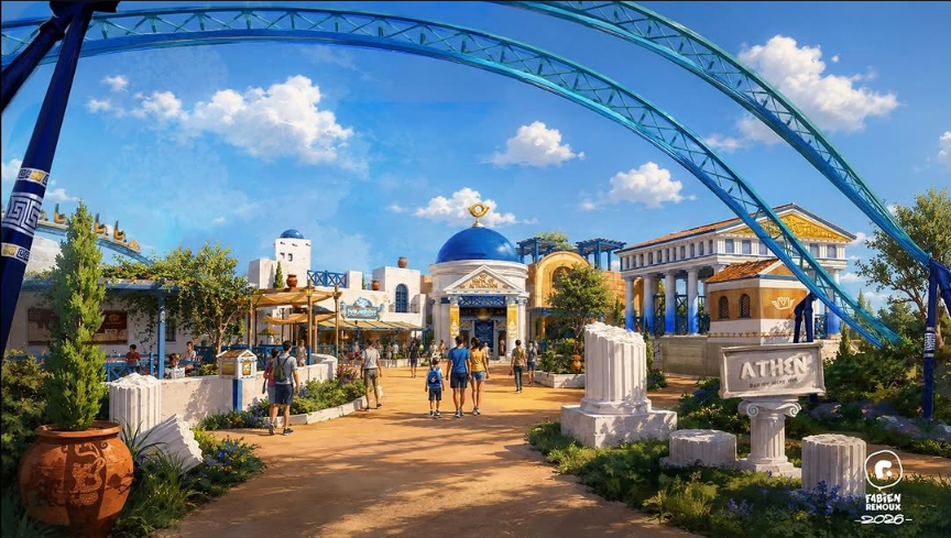 Le Parc Astérix allemand dévoile un nouveau coaster