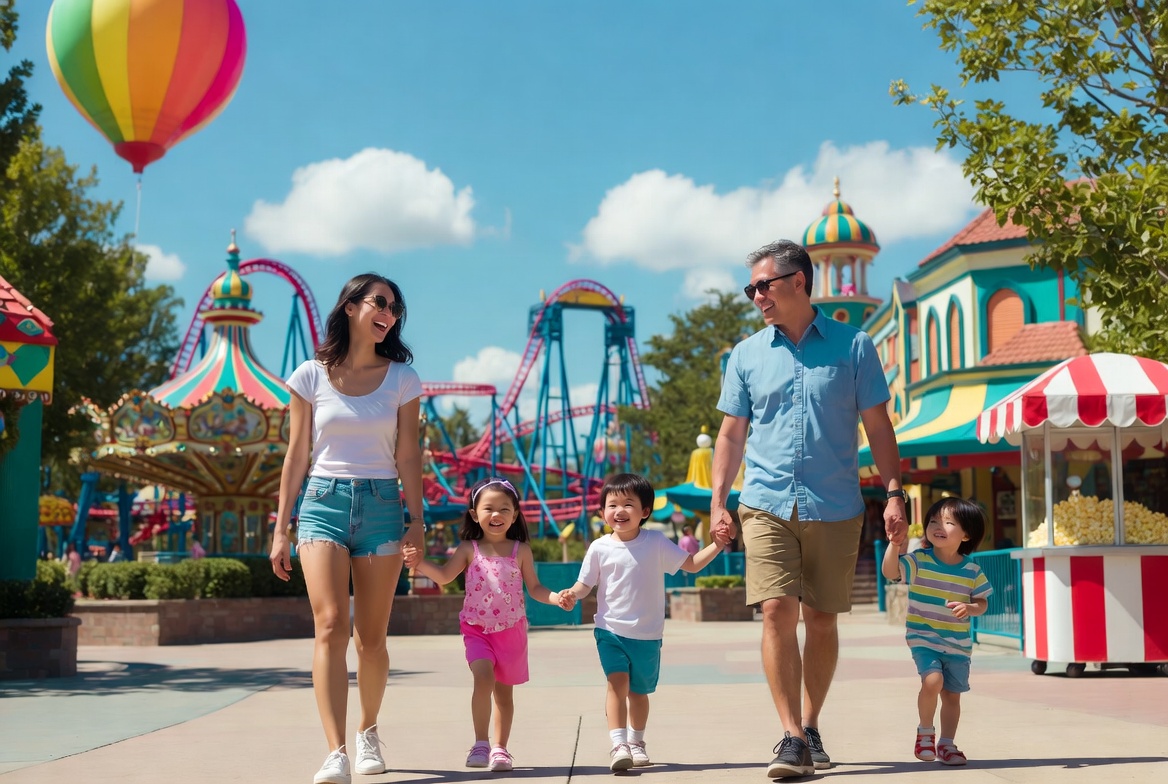Les meilleurs parcs d'attractions en France pour les enfants