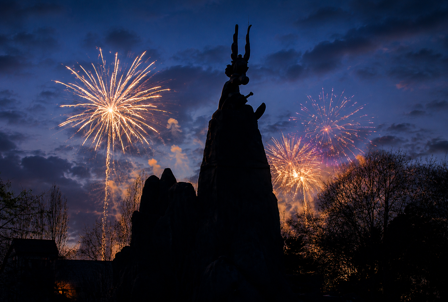 Le Parc Astérix défie Disneyland Paris sur le terrain des soirées exclusive !