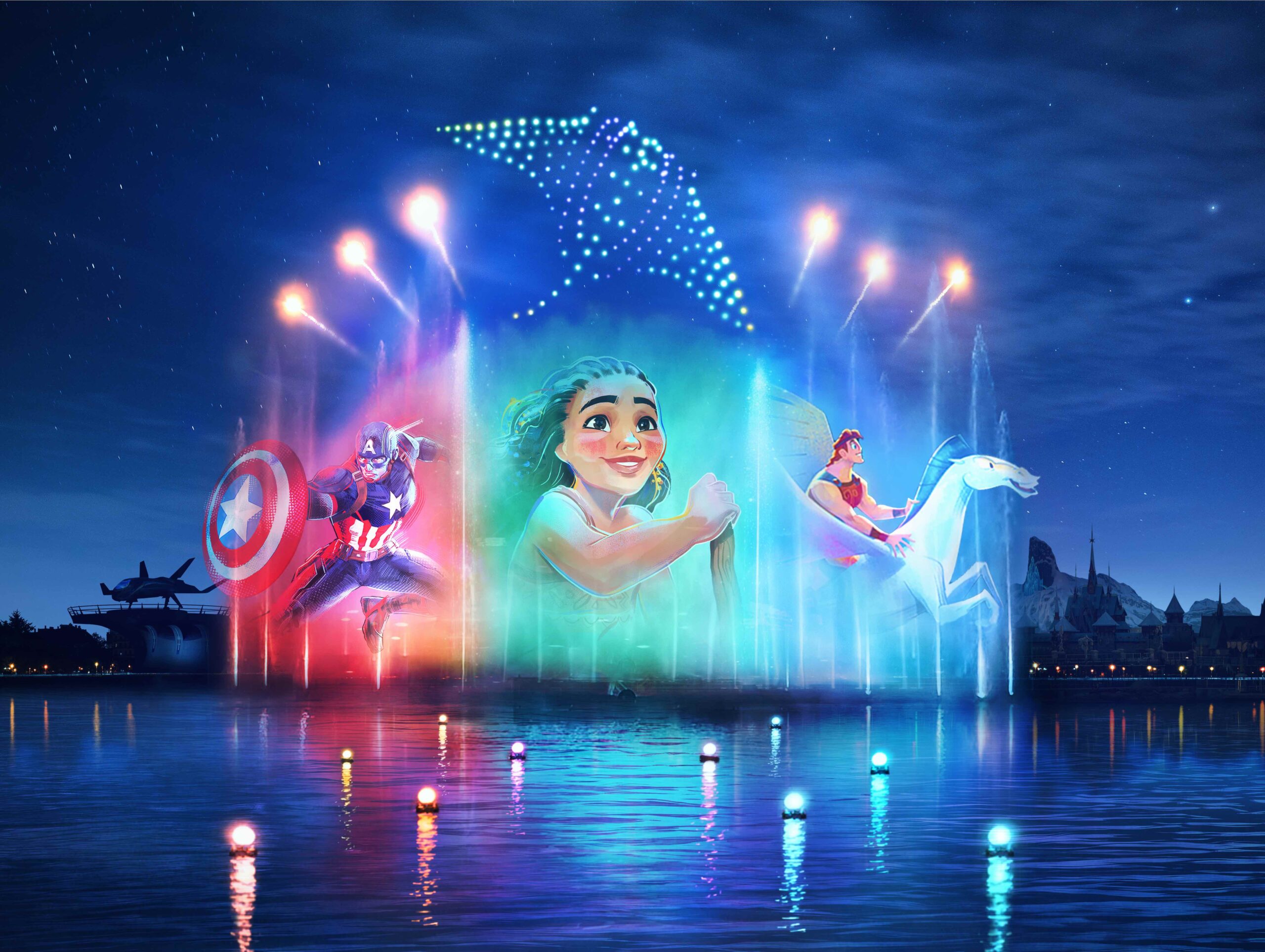 Disney Adventure World : Comment bien profiter du nouveau spectacle sur le lac ?