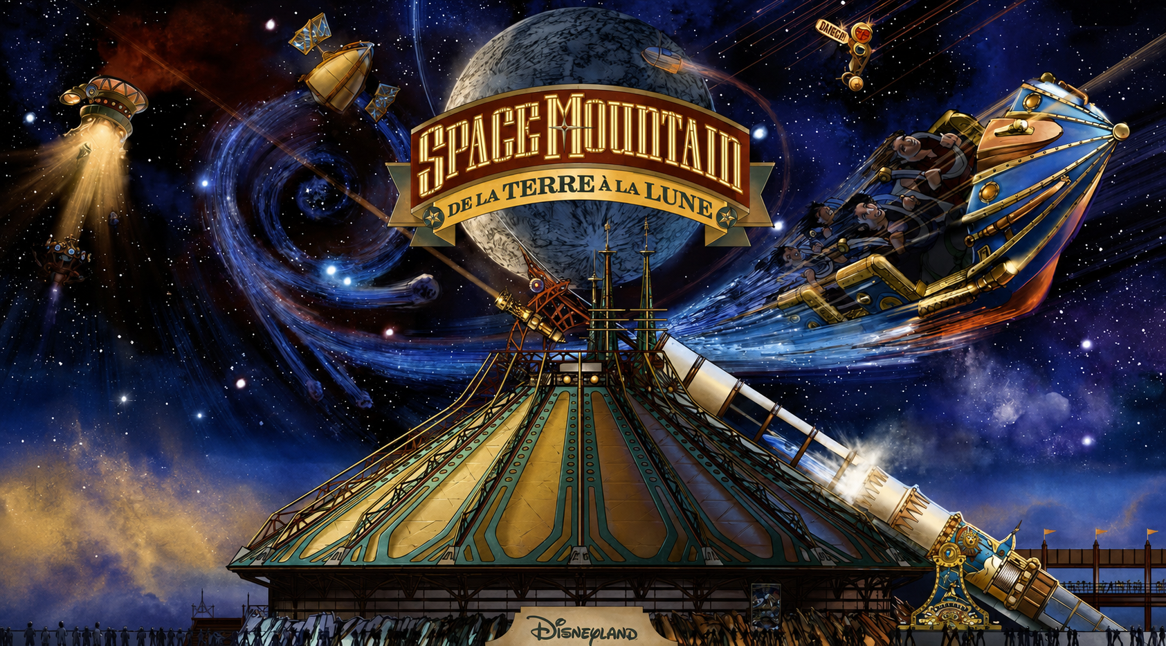 Space Mountain va retrouver sa version originale en 2028 !